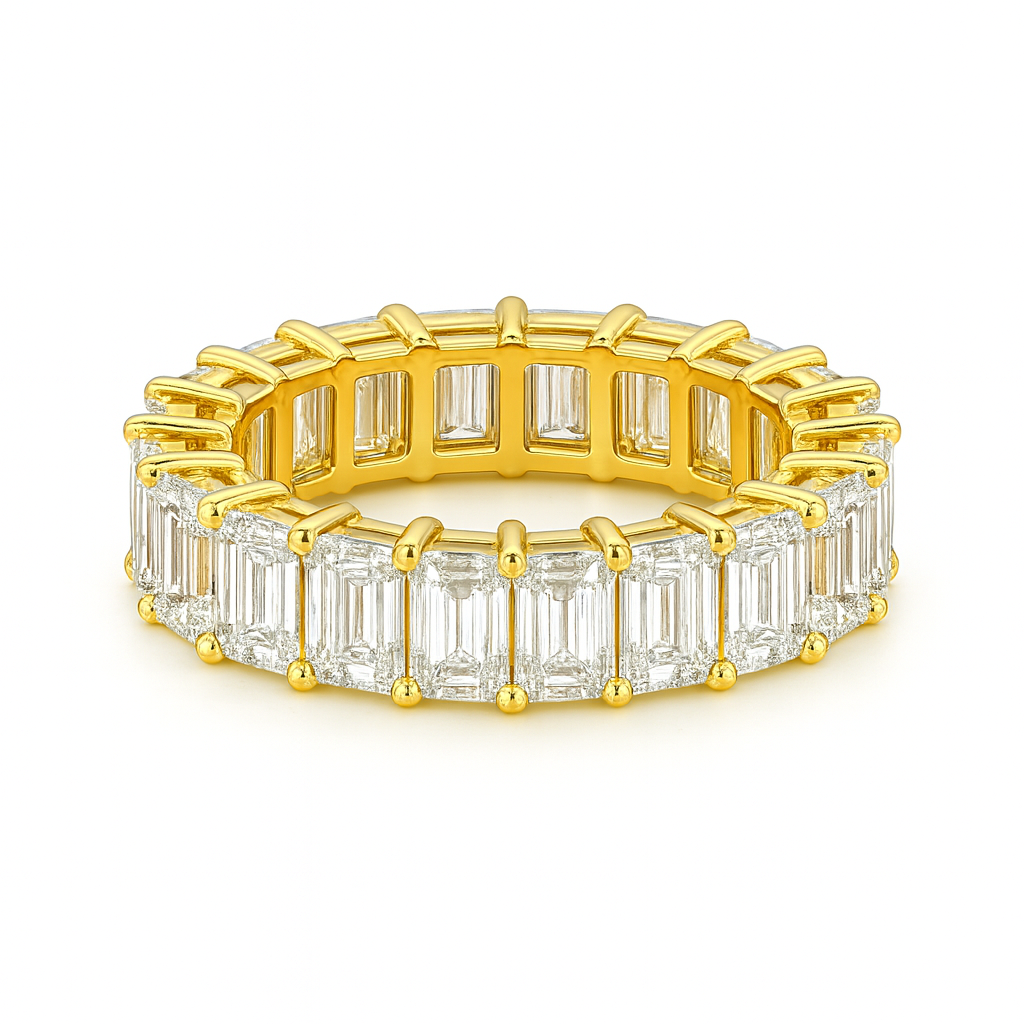 marvele radiant band | total 11.88ct natural | 16 diamonds