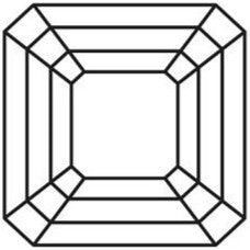 Asscher Cut Natural Diamond Rings