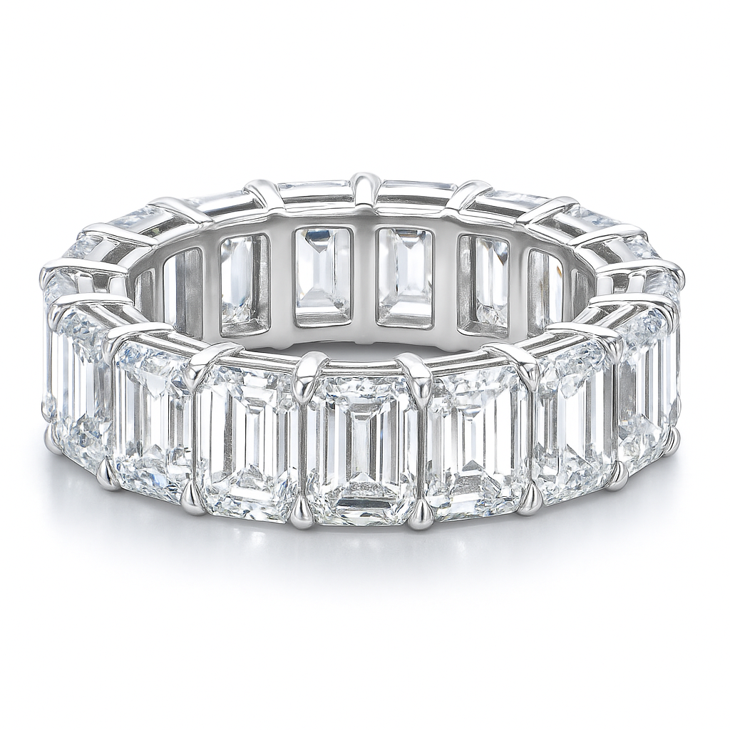 emerald cut lab grown diamond rings Los Angeles