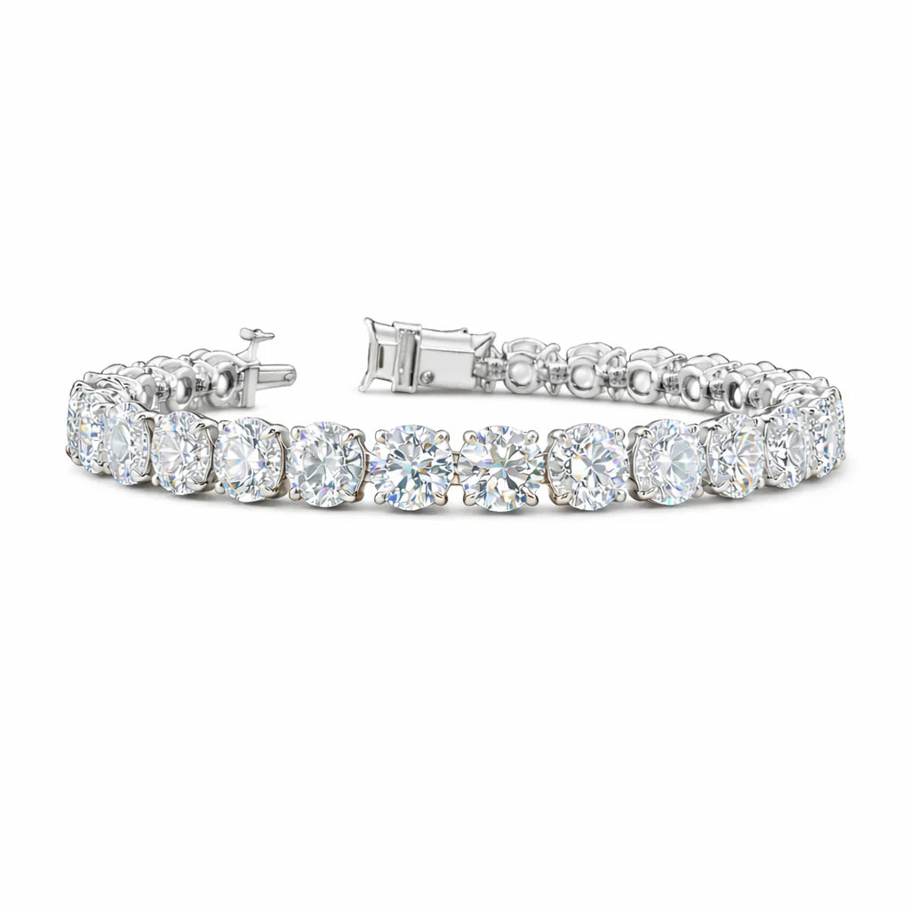 Lab Grown Diamond Tennis Bracelets in 14K & 18K Gold