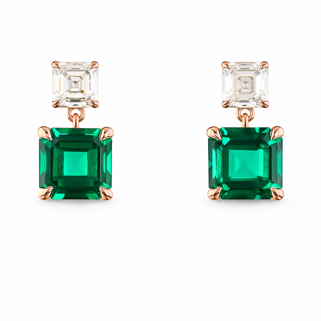 Asscher Cut Diamond Jewelry