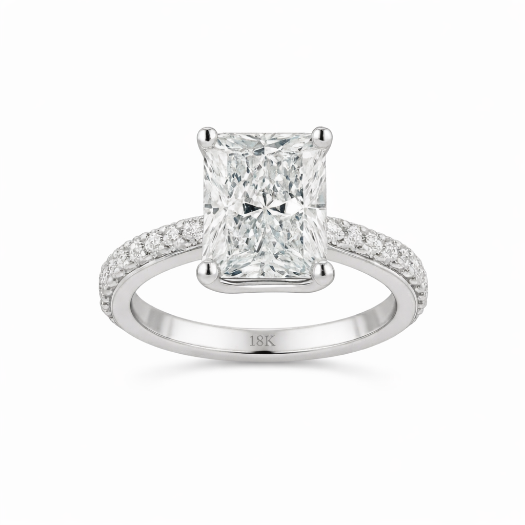 princess cut lab grown diamond rings Los Angeles