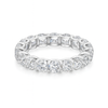 Round Natural Band | Total 8.40CT Natural | 18K White Gold