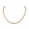 GLIMMER  | 11.86 Ct Pear Diamond Tennis Necklace in 14K Yellow - Lab Grown Diamond