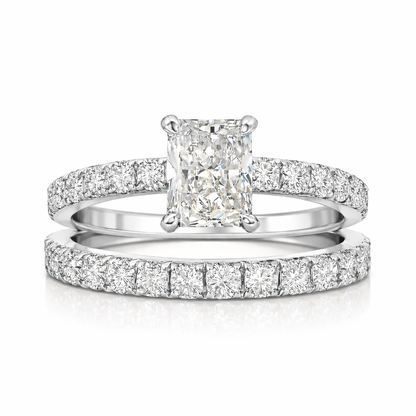 ICON |  7.15 carat Radiant Cut Engagement Ring in 14k Gold - Lab Grown Diamond