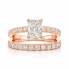 ICON |  7.15 carat Radiant Cut Engagement Ring in 14k Gold - Lab Grown Diamond