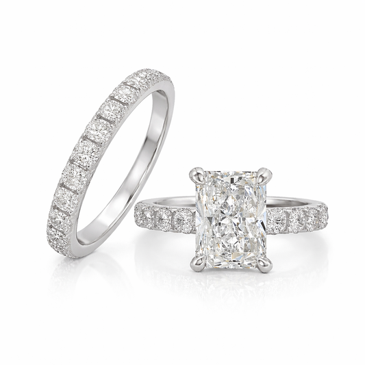 ICON |  7.15 carat Radiant Cut Engagement Ring in 14k Gold - Lab Grown Diamond