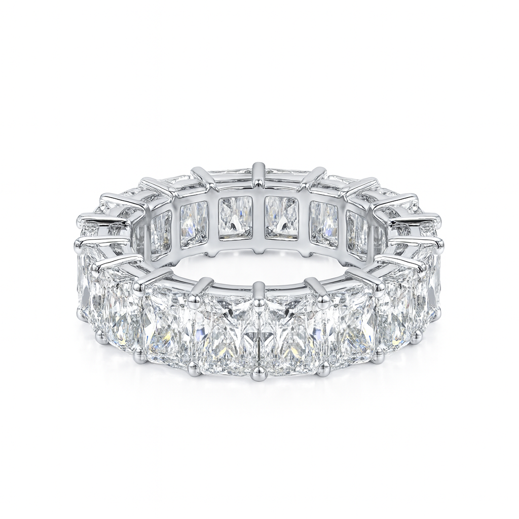 marvele radiant band | total 11.88ct natural | 16 diamonds