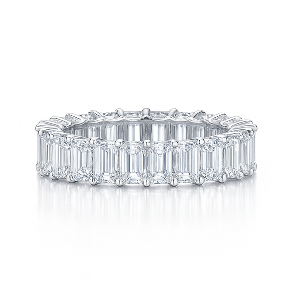 Silvaris Emerald Band | Total 6.67CT Natural | 21 Diamonds