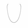 BEATRICE | 16.81 Ct Antique Cushion Diamond Tennis Necklace in 14K White Gold