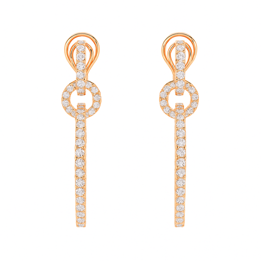 VeraStack Diamond Earring