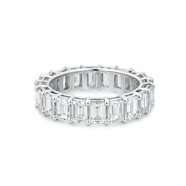 Emerald Aura Band | Total 4.22CT Natural | 21 Diamonds