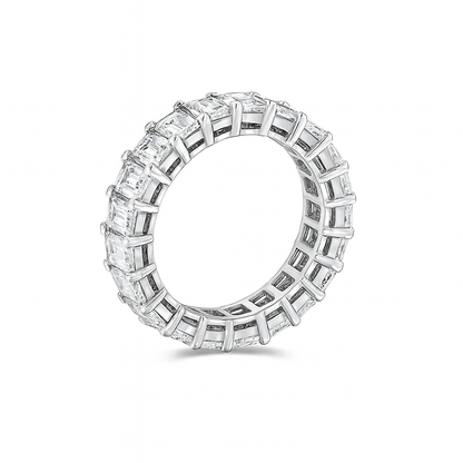 Emerald Aura Band | Total 4.22CT Natural | 21 Diamonds