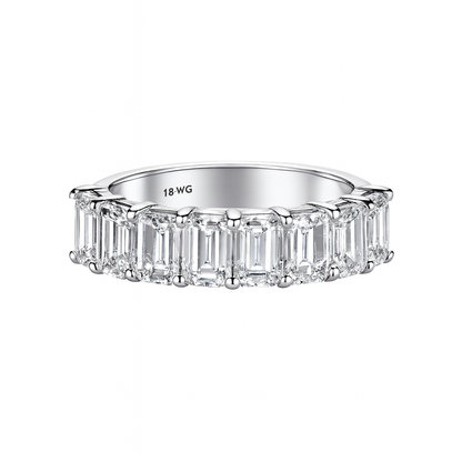 Pure Regalia Ring | Total 3.20CT Natural | 18K White Gold