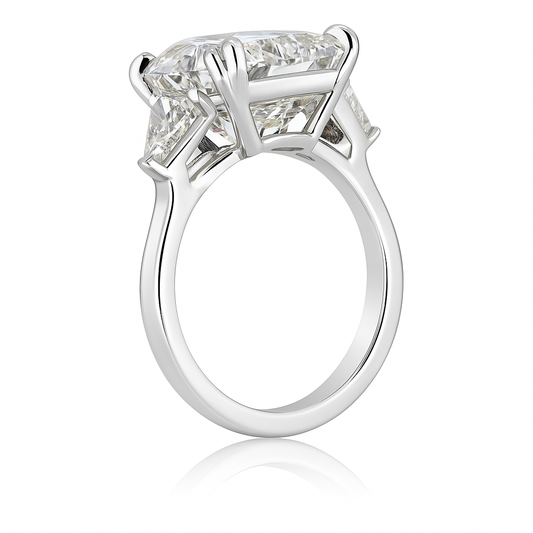 Cushion Grace Diamond Ring |Total 13.55CT Natural