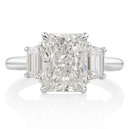 Diamond Dream Radiant Ring | Total 4.91CT Natural