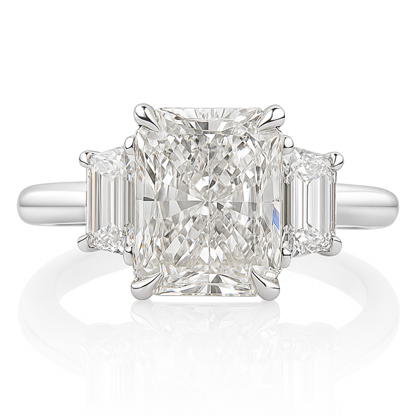 Diamond Dream Radiant Ring | Total 4.91CT Natural