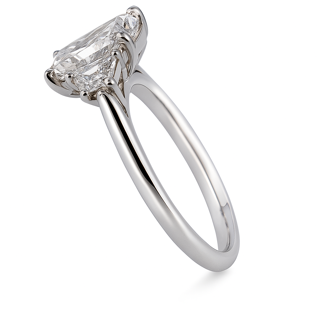 diamond dream radiant ring | total 4.91ct natural