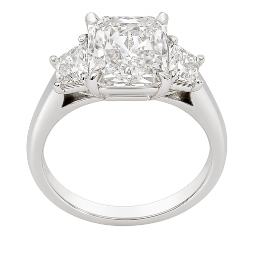 Diamond Dream Radiant Ring | Total 4.91CT Natural