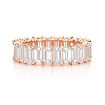 Silvaris Emerald Band | Total 6.67CT Natural | 21 Diamonds