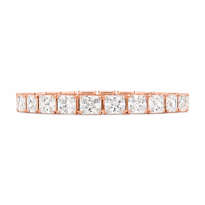 Radiant Embrace Bracelet| Total 20.0CT Natural | 14K White Gold