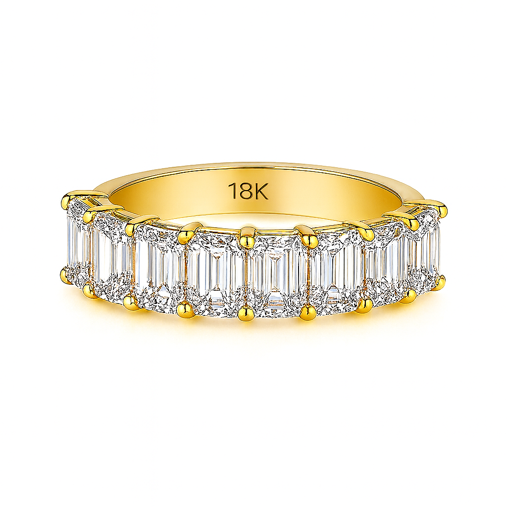 pure regalia ring | total 3.20ct natural | 18k white gold