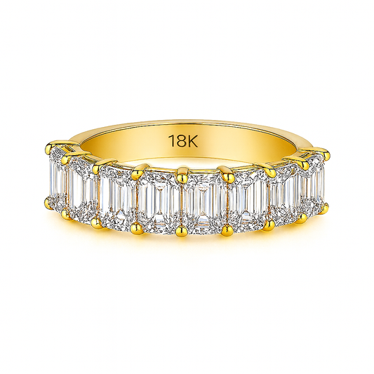 Pure Regalia Ring | Total 3.20CT Natural | 18K White Gold