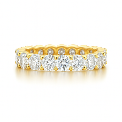 Opal Mirage Band | Total 7.0CT Natural | 18K White Gold