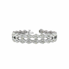 11.45 Cts 14K WHITE GOLD Marquise Shape Tennis Bracelet