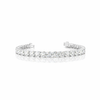 11.63 Cts 14K WHITE GOLD Round Shape Tennis Bracelet - Natural Diamond