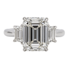 Pure Elegance Emerald Ring | 4.79CT Natural | Platinum