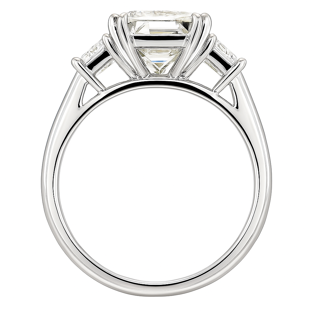 pure elegance emerald ring | 4.79ct natural | platinum