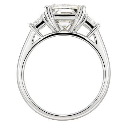Pure Elegance Emerald Ring | 4.79CT Natural | Platinum