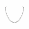 DUCHESS | 10.08 Ct Marquise Diamond Riviera Necklace in 14K Yellow Gold