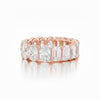 HARMONIA |  9.99 Carat Mixed-Shape Eternity Band in 14K White Gold - Lab Grown Diamond