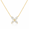 LIORA GRACE | 2.15 Ct Marquise Shape Pendant in 14K Yellow Gold - Lab Grown Diamond