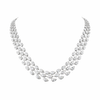 MAJESTIC | 16.14 Ct Pear Diamond Necklace in 14K Yellow Gold