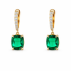 MARBELLA NOIR | 5.09 Ct 14K YELLOW GOLD MIX Shape Hanging Earring - Lab Grown Diamond