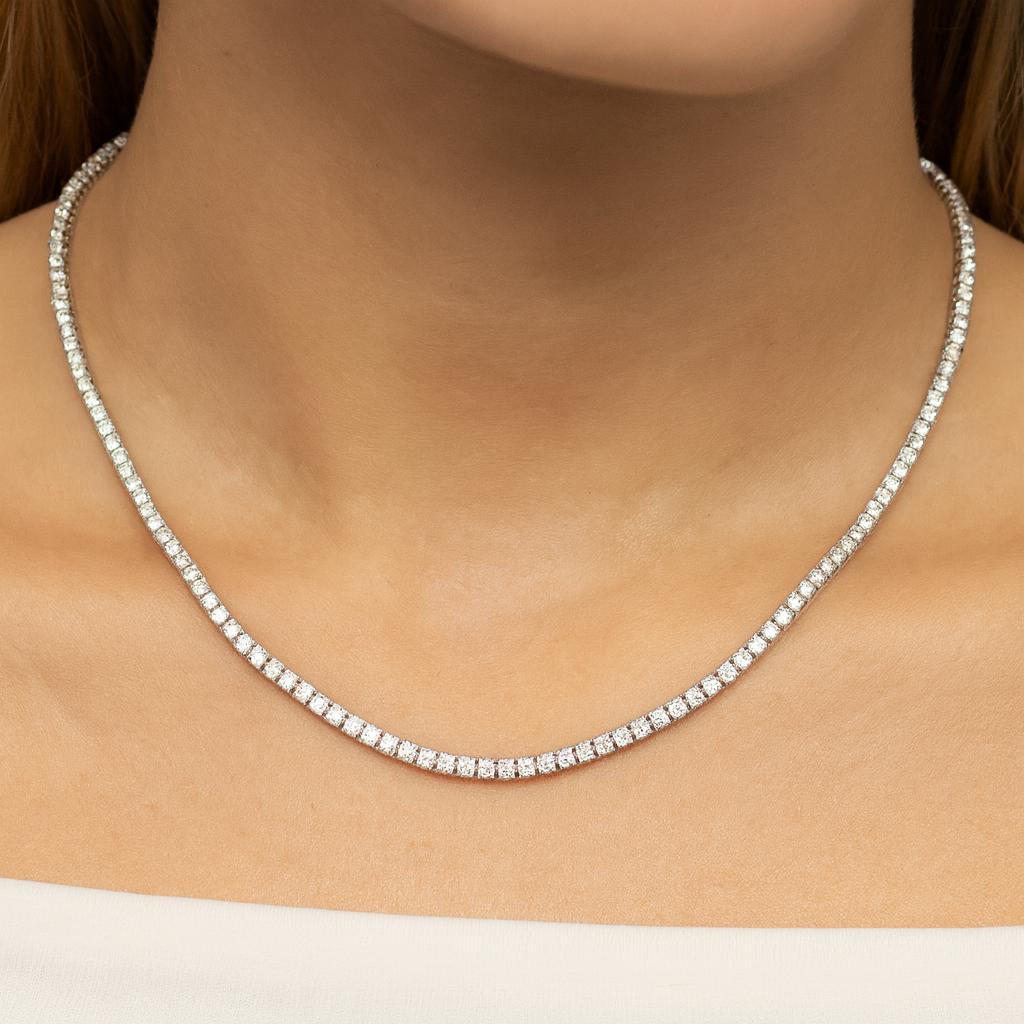 cascade shine necklace