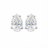 PEARLUME | 2.06 Ct Pear Shape Studs Earring in 18k White Gold - Lab Grown Diamond