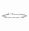 PERPETUA | 5.14 Ct Round Diamond Tennis Bracelet in 14K Gold