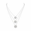 POLARIS | 9.33 Ct Mixed-Shape Diamond Necklace in 14K White Gold