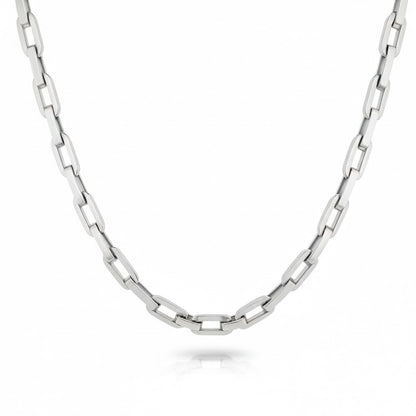SENTINEL | 127gm Gauge Wire Chain in 14K White Gold - Lab Grown Diamond