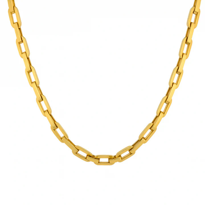 SENTINEL | 127gm Gauge Wire Chain in 14K Yellow Gold - Lab Grown Diamond