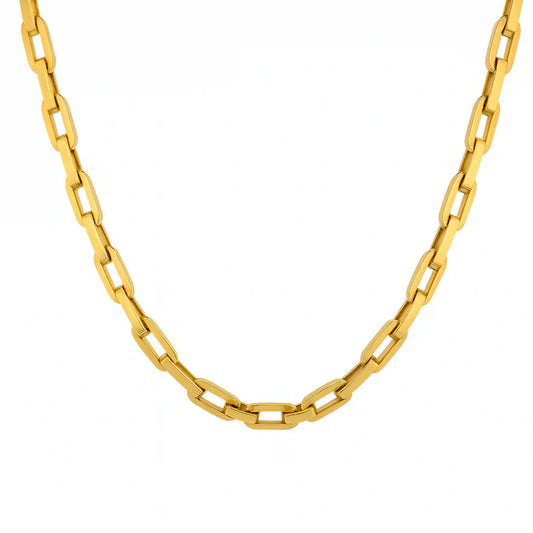 SENTINEL | 127gm Gauge Wire Chain in 14K Yellow Gold - Lab Grown Diamond