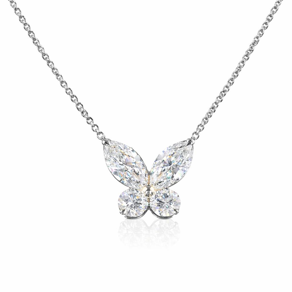 solara 2.05 ct marquise special pendant 14k white gold