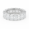 STARLIGHT | 7.84 Carat Radiant Ring In 18K White Gold - Lab Grown Diamond