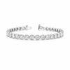 TRIUMPH | 15.18 Ct Round Diamond Tennis Bracelet in 14K Yellow - Lab Grown