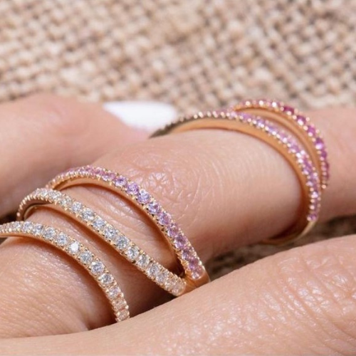 eternal spiral ring