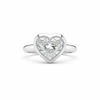 VALENTINA | 2.51 carat Heart Diamond Solitaire Ring in 14K Yellow Gold - Lab Grown Diamond